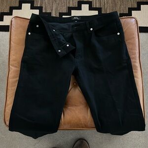 A.P.C. Petit New Standard Black Jeans in size 34